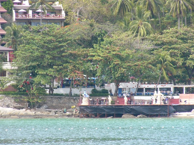 Nai Harn stage for Chinese New Year